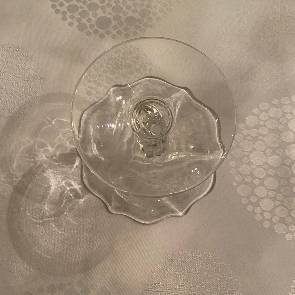 Crystal Compote Dish - Picture 4 of 6